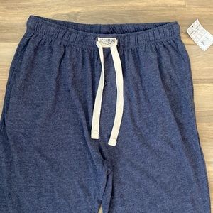 Men’s XL. Lucky brand sleepwear navy blue lounge. Oversize. Comfy sweatpants.